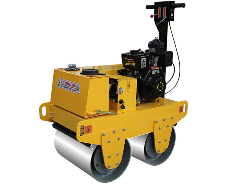 手扶雙輪風(fēng)冷柴油壓路機(jī)